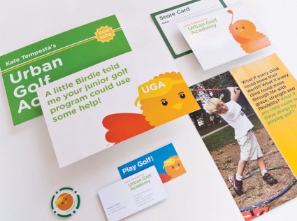 Kate Tempesta Urban Golf Academy Marketing Collateral Kate Tempesta Urban Golf Academy Marketing Collateral