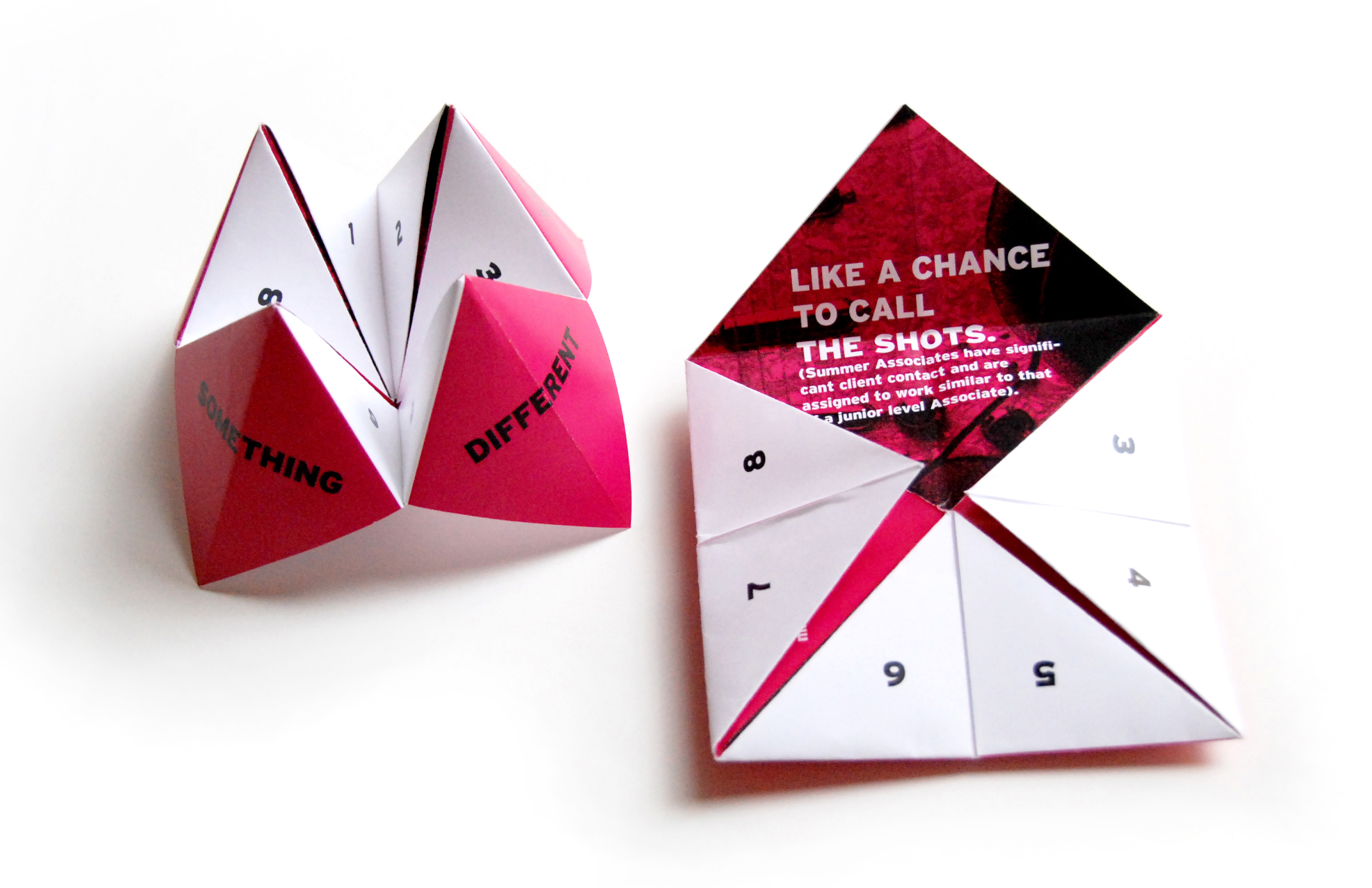 Paper fortune teller